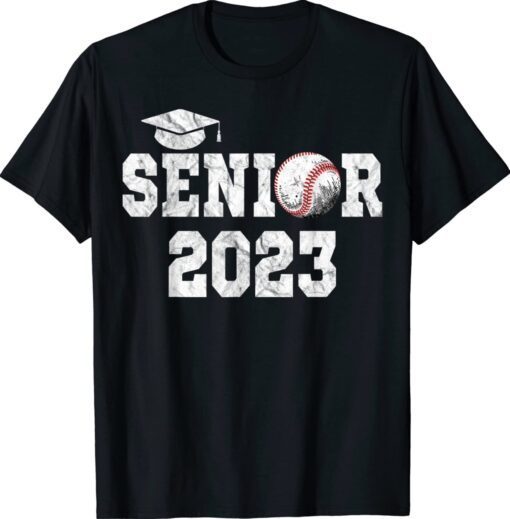 Graduation Class 2023 Senior Baseball Player Graduate Squad Shirt ...