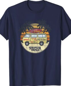 Stranger Things 4 Surfer Boy Pizza Van Shirt