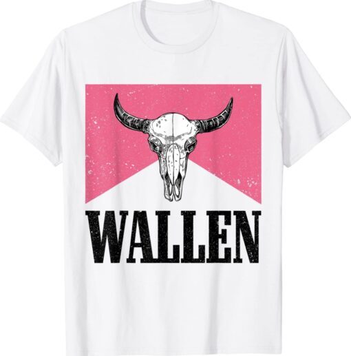 Wallen Western Cow Skull Merch Shirt