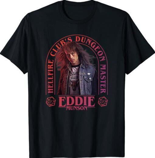 Stranger Things 4 Eddie Munson Hellfire Club Dungeon Master Shirt