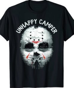 Funny Unhappy Camper Camping Outdoors Shirt