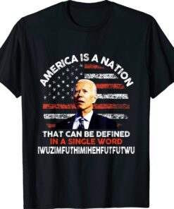 Biden Confused 4th July America Is A Nation Shirt