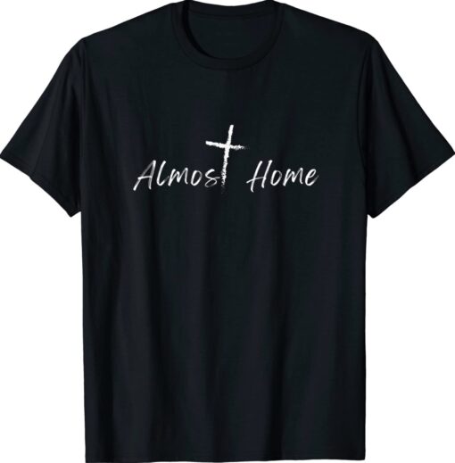 ALMOST HOME DISTRESSED CROSS GRAPHIC Shirt