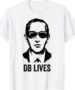 DB Cooper lives unsolved mystery sixties urban legend face Shirt