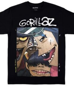 Billie Eilish Gorillaz Shirt