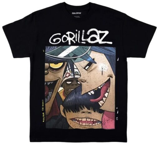 Billie Eilish Gorillaz Shirt