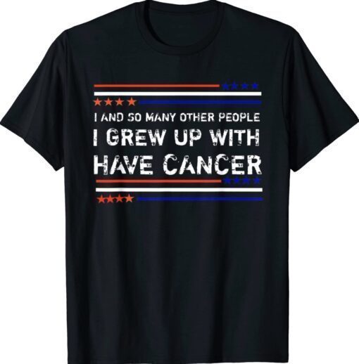 Biden Has Cancer Tee Biden Has Cancer US Flag Vintage Shirt