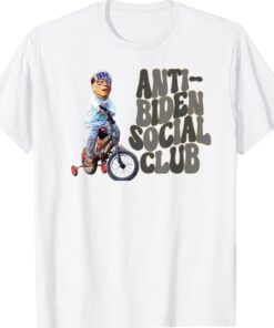 Anti-Biden Social Club Biden Bike Democrat Republican USA Shirt