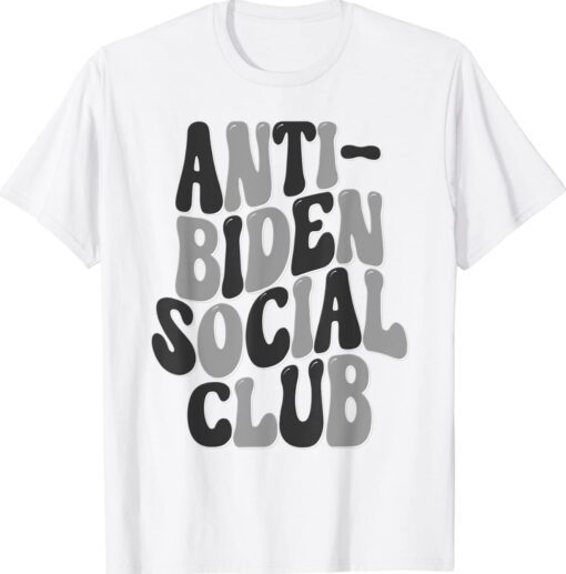 Anti-Biden Social Club Biden Bike T-Shirt