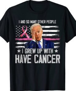 Biden Has Cancer Biden Have Cancer US Flag Vintage T-Shirt