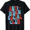 Anti Biden Social Club Biden Bike Republican USA Shirt