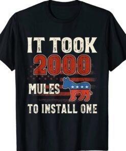 Donkey Pox The Disease Destroying America Funny Anti Biden Shirt