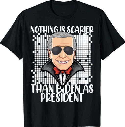 Nothing Scares Me But Anti President Joe Biden Halloween Shirt