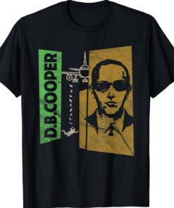 DB Cooper Skyjacker Hijack Retro 60s Style Shirt