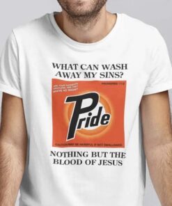 What Can Wash Away My Sins Nothing But The Blood Of Jesus Shirt