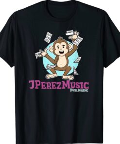 JPerezMusic Monkey Music T-Shirt