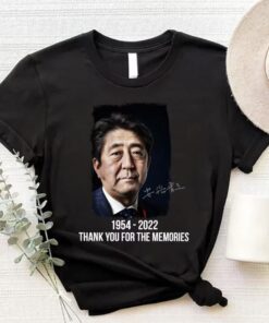 RIP Shinzo Abe Thank You For The Memories Shinzo Abe 1954-2022 Shirt