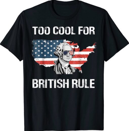 Too Cool Brittish Rule Flag Shirt