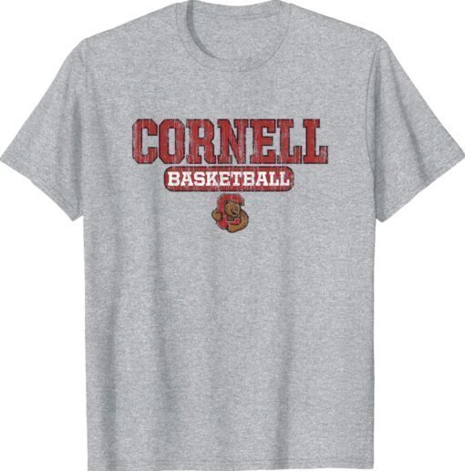 Cornell Big Red Basketball Icon Neutral Shirt