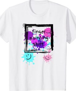 Finger Painting Art Class Painting Shirt