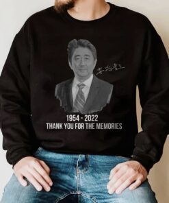 RIP Shinzo Abe Thank You For The Memories Shinzo Abe Shirt