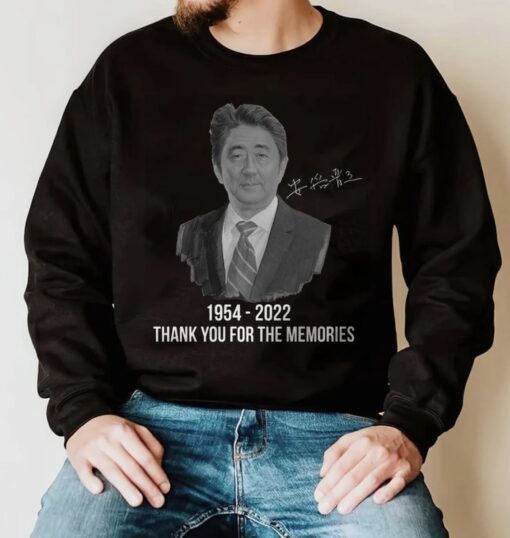 RIP Shinzo Abe Thank You For The Memories Shinzo Abe Shirt