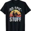 Do Epic Stuff Surfer Hang Loose Shaka Windsurfing Surf Shirt