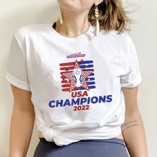 2022 Concacaf W Championship USA Champions Shirt
