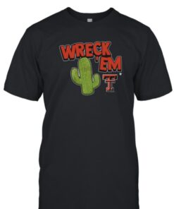 Texas Tech Football Wreck 'Em Cactus Shirt