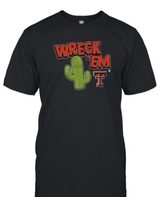 Texas Tech Football Wreck 'Em Cactus Shirt