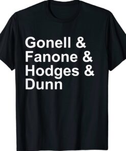 Gonell and Fanone and Hodges and Dunn 4 of july Shirt