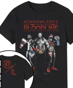 Roman Reigns Acknowledge The Bloodline Shirt