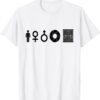 Vintage Person Woman Man Camera Prison Impeach 45 86 Pro Biden Shirt