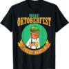 2022 Trump Drinking Beer Make Oktoberfest Great Again Drinker T-Shirt