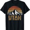 Utah National Parks Mighty 5 Tee Bryce Moab Hiking Camping Funny Shirt