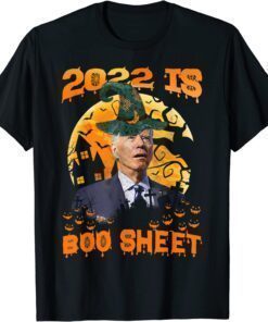 T-Shirt Biden Confused Halloween 2022 Is Boo Sheet