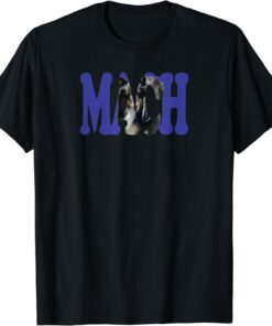 Beautiful Bi Black Sheltie Picture in the Word Mach Tee Shirt