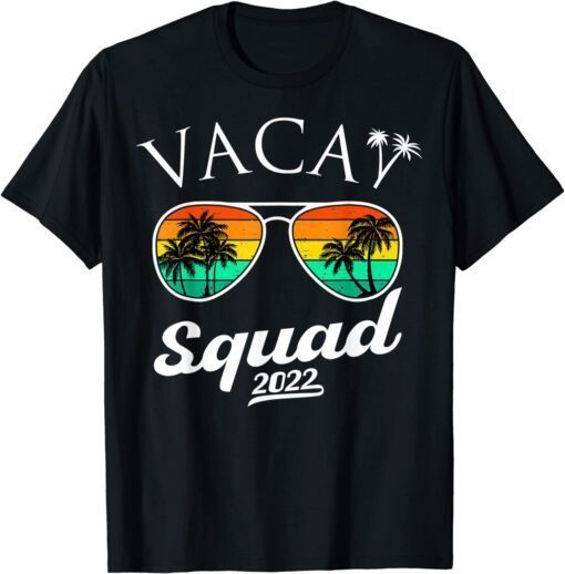 Best Friends Summer Cruise Vacation Family Group Vacay Squad Funny T-Shirt