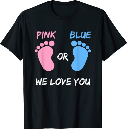 Team Boy Girl Gender Reveal T-Shirt