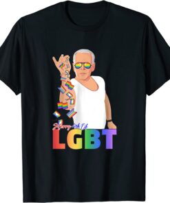Anti Biden Salt Merry 4th Of LGBTQ Coming Out Day 2022 T-Shirt