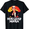 Nuclear Maga America Trump USA Flag T-Shirt