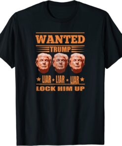 2022 Wanted Trump ,Look Him Up Shirt