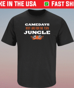 Gamedays Are For the Jungle Cincinnati Football Shirt