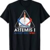 Artemis 1 Mission Patch Launch Date August 2022 Shirt