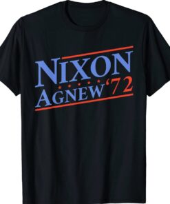 RICHARD NIXON AGNEW NIXON 1972 ELECTION CAMPAIGN Shirt