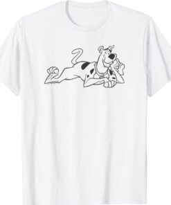 Scooby Doo Lying Down Front Shot Pose Shirt
