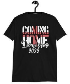 Coming Home Lionesses England Football Euro 2022 T-Shirt