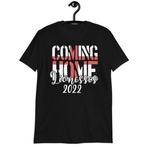 Coming Home Lionesses England Football Euro 2022 T-Shirt