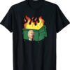 Biden Dumpster Fire Funny Confused Biden Anti Biden Shirt