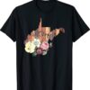West Virginia Mountain Mama Almost Heaven Flowers Shirt